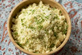 Garlic Parmesan Couscous – Chef Shamy