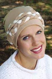We Love This Braided Turban That Adds Body Around The Face 100 Cotton Made In Usa Double Braid Turbans For Women Chemo Hat