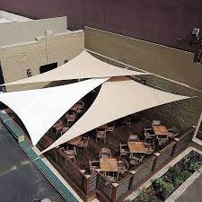 99 free shipping by amazon Commercial 95 Mesh Shade Sails In Standard Sizes Mighty Covers