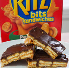 Peanut Butter Ritz Bits Toffee - THIS IS NOT DIET FOOD