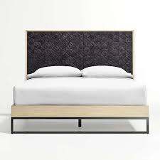 The most common wood options used for. Beds Headboards Crate And Barrel
