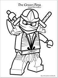 Voeg de kleurplaat dan hier toe. Lego Ninjago Ausmalbilder Lloyd Novocom Top