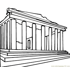 We have some very detailed pages for older children and a lovely series of greek myth inspired pictures for younger children. Parthenon Greece Coloring Page For Kids Free Sightseeing Printable Coloring Pages Online For Kids Coloringpages101 Com Coloring Pages For Kids