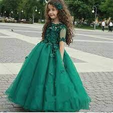 Pretty quinceanera dresses cute prom dresses blue wedding dresses pretty dresses dresses video shows item description : Cute Emerald Green Girls Pageant Gowns Sheer Short Sleeves Princess Ball Gown Kid Formal Dresses Flower Girl Dresses For Wedding Flower Girl Dresses Aliexpress