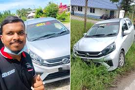 As seen on social media platforms, the updated myvi will receive a new shade of blue, possibly mirroring the perodua aruz's electric blue.the new colour is likely to be offered across all variants of the updated myvi. M Sian Man Rents A Perodua Axia In Selangor Proceeds To Sell It In Kelantan For Rm1 500 News Rojak Daily