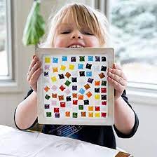 Amazon.com: Fat Brain Toys Surprise Ride - Make a Traditional Mosaic Trivet  Activity Kit Arts & Crafts for Ages 5 to 9 : Toys & Games
