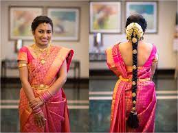 An Immaculately Detailed Wedding Story Indian Wedding Hairstyles South Indian Bride Bridal Hairdo