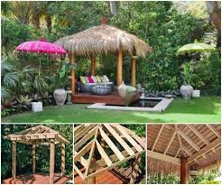 Diy Bali Hut The Whoot Balinese Garden Bali Huts Patio