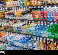 Store beverage cooler hi-res stock photography and images ...