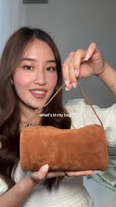 been wanting the 90s bag from the row, so wanted to try the suede amaz...