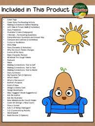 Take this test to find out whether you're athletic or pathetic! The Couch Potato By Jory John 46 Book Extension Activities No Prep