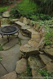Fire Pit Idea I Love The Natural Stones Patio Garden Backyard Landscaping Garden Stones