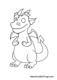 Draw squiggly lines to follow, straight lines to jump over, spirals to spin on! Dragon Drawing How To Draw A Dragon Step By Step