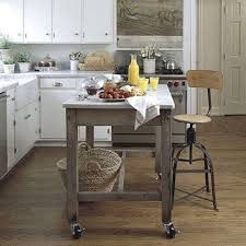 Should a kitchen island have seating inc chairs with casters. Repurpose An Old Worktable With Casters And Marble Freestanding Kitchen Freestanding Kitchen Island Portable Kitchen Island