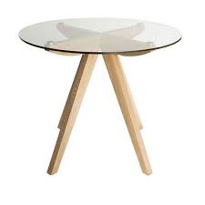 Rated 4.5 out of 5 stars. Amber Collection Glass Dining Table 90cm