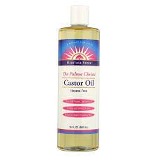 Heritage Products Castor Oil Hexane Free 16 Fl Oz Castor Oil Hexane Oils