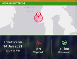 Gempa donggala terasa hingga bantaeng & bulukumba. Majene Diguncang Gempa 5 9 M Dua Kali Sejumlah Wilayah Sulsel Rasakan Getaran Gosulsel