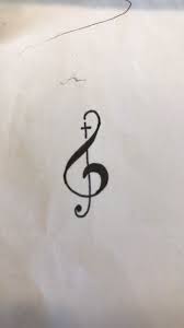 Treble and bass clef tattoo. Pin On Tattoos