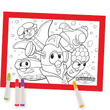 Flurry, who is determined to freeze the town in fear. The League Of Incredible Vegetables Colorwash Placemat Veggietales
