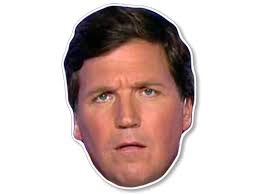 Oval TUCKER CARLSON Frowning Face Sticker (vinyl Decal Truck Laptop Auto Rv  Tucker Carlson Gop Anti-kamala Anti-fox News)