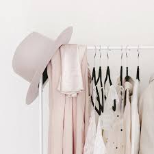 Clothes racks with wear on hangers set. Stylish Laundry Hanging Rails That I Wish Were Mine Verity Jayne