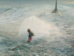 At the farallon islands, maggie uses a dead whale to attract the shark, succeeding in filming it, but inadvertently causes it to attack her cage. Movie Review The Meg Is Bigger Than Jaws But It Has No Teeth The Spokesman Review