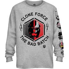 Star Wars The Bad Batch Helmets Adult Long Sleeve T Shirt L Walmart Com