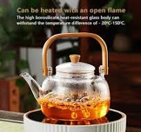 Amazon.com | CUNHUY Glass Tea Pot Teapot for Stovetop Safe ...