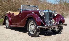 Specialist Classic And Sports Car Auctioneers Ref 107 1937 Mg Va Mg Cars Vintage Cars Classic Cars Vintage