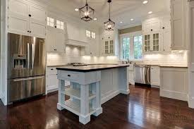 Tips for installing chair rail and wainscoting see smaller wall it doesnt have to be all the same size for smaller ajacent wa diy wainscoting home wainscoting. Love This House 10 Ft Ceilings In Kitchen Home Kitchens Kitchen Design Diy Kitchen Island