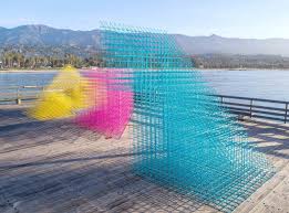 Gallery Of Runaway A Temporary Splash Of Color For The Santa Barbara Waterfront 8 Installation Art Architecture Public Art