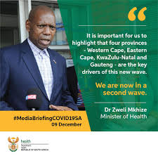 Health minister, zweli #mkhize says the numbers of #vaccine doses that are currently coming into south africa will not be enough to last the next two months. Dr Zweli Mkhize On Twitter Four Provinces Are Showing Major Increases In Positive Covid19 Cases Western Cape Eastern Cape Gauteng And Kwazulu Natal We Are Now In A Secondwave Https T Co 7gtm6giin9