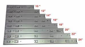 Heavy Duty 3 Section Drawer Sliding Rail Telescopic 10 24 1 Pair 100 Lbs Ebay In 2021 Heavy Duty Drawer Slides Drawers Drawer Slides