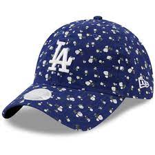 Women S New Era Royal Los Angeles Dodgers Floral 9twenty Adjustable Hat Osfa Walmart Com