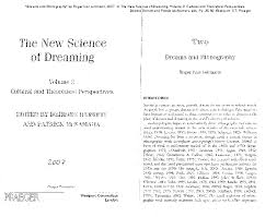 My own conversion was through a dream at the age of 16. Pdf Dreams And Ethnography Roger I Lohmann Academia Edu