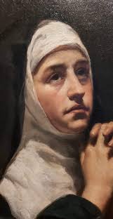 Un cuadro dentro del Cuadro, "Cosiendo la vela" 1.896. Joaquín Sorolla y  Bastida. Detalle del Cuadro referido: "Cosiendo la vela". Óleo sobre lienzo  que está en el Museo de Arte Moderno Ca'Pesaro,