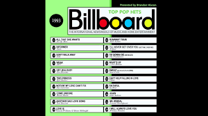 Billboard Top Pop Hits 1993