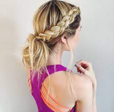 Pin By Hannah Stanford On Hair Styles Heatless Hairstyles Sporty Hairstyles Lazy Hairstyles