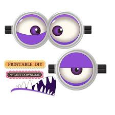 Evil Minion Template Google Search Purple Minions Minions Eyes Evil Minions