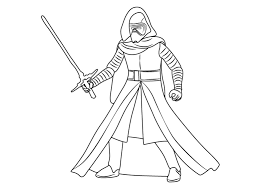 Kylo ren coloring pages free printable coloring pages for kids. Kylo Ren 1 Coloring Page Free Printable Coloring Pages For Kids