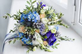 Only 3 available and it's in 5 people's carts. Blue Bridal Bouquets