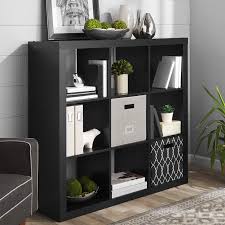Black 9 Cube Organizer Better Homes And Gardens 9 Cube Organizer In Solid Black In 2020 Cube Storage Decor Cube Storage Decor
