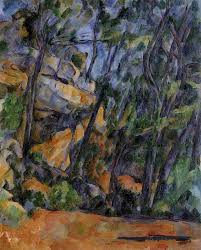 It was created by paul cézanne in 1904. Paul Cezanne Trees And Rocks In The Park Of The Chateau Noir