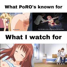 PoRO's rare wholesome hentai is nice to watch : r/hentaimemes