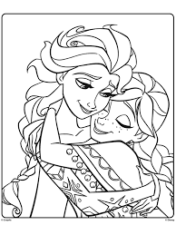 The best free printable frozen 2 and frozen coloring sheets featuring princess elsa, princess anna, olaf, kristoff, sven, hans, and even. Anna Elsa Frozen 1 Crayola Com