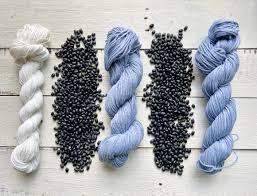 After your yarn has soaked, place it in your dye bath and cover with water. Natural Dyeing How To Dye Yarn With Black Beans The Knotted Nest