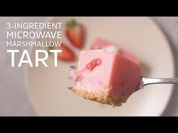 Marshmallows Yoghurt The Only Ingredients You Need For A Delicious Tart Filling In 2020 Microwave Dessert Tart Recipes Tart Filling
