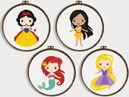 Find great patterns at simplicity.com. 4 Set Disney Princess Modern Cross Stitch Pattern Ariel Snow White Rapunzel Eas Disney Cross Stitch Modern Cross Stitch Patterns Disney Cross Stitch Patterns