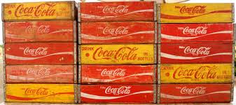 Will enable you to supply milk cans and packets across towns and cities holding them firmly and preventing spillage. Vintage Coca Cola Wooden Beverage Crate 77 Coke Crate In Red And Whi Thirdshiftvintage Com