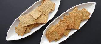 Keto Flaxseed Chips Recipe Low Carb Crackers Recipes Low Carb Snacks
